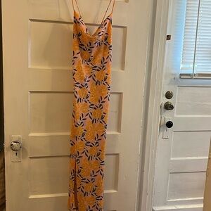 Resa floral slip dress